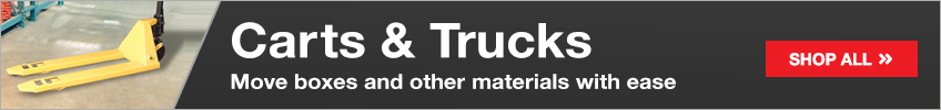 Carts & Trucks - Move boxes and other materials with ease