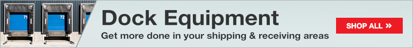 Dock Equipment - Get more done in your shipping & receiving areas
