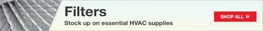 Filters - Stock up on essential HVAC supplies