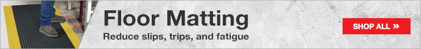 Floor Matting - Reduce slips, trips, and fatigue