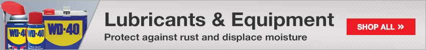 Lubricants & Equipment - Protect against rust and displace moisture