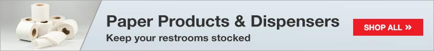 Paper Products & Dispensers - Keep your restrooms stocked