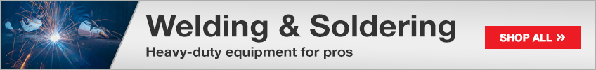 Welding & Soldering - Heavy-duty equipment for pros