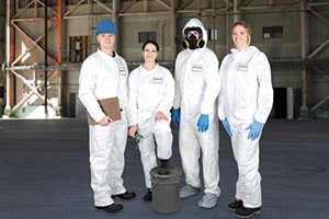 ActivGARD® DT Standard Disposable Coveralls keep workers clean and safe