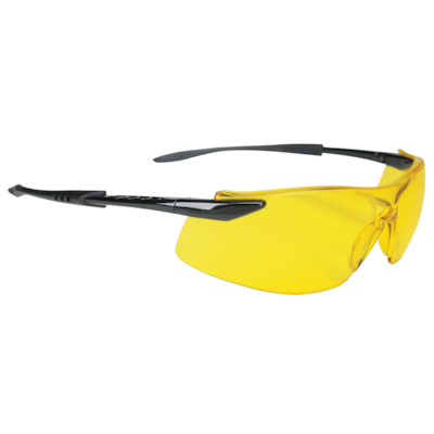 NSI N-Specs® Xcelerator® Amber Lens Safety Glasses - 32314