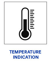 Temperature indication