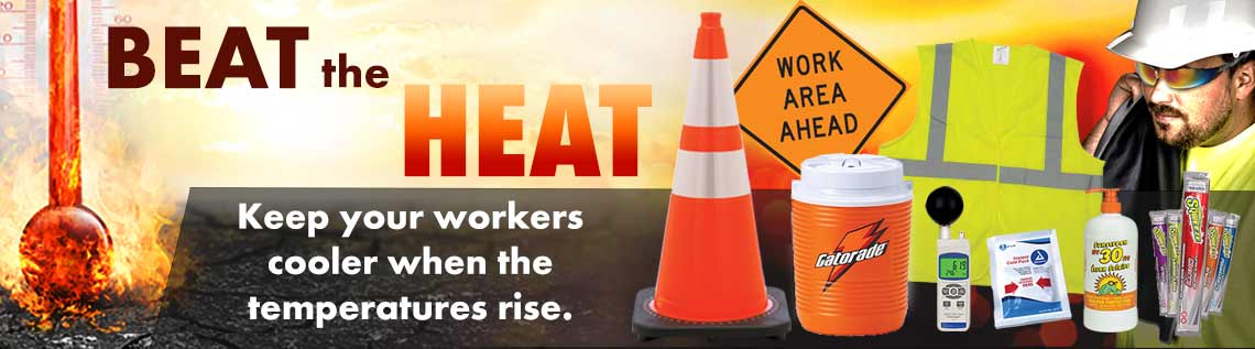 Beat the heat! Keep your workers cooler when the temperatures rise.