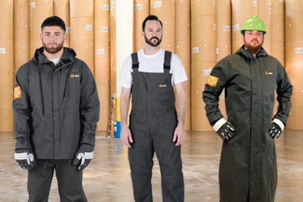 Picture of workers wearing XP Max clothing.