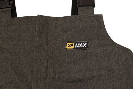 Close up on the fabric of XP Max clothing