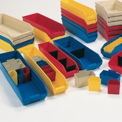 Dividers for 24"D x 8 1/8"W x 4"H Shelf Bins