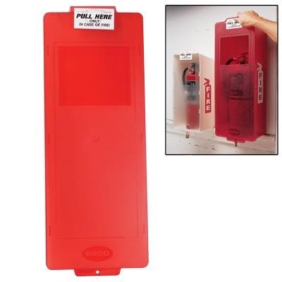 Red Replacement Cover for Large Fire Extinguisher Cabinet