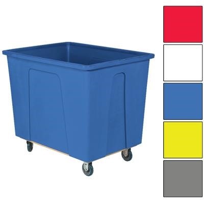 Plastic Mobile Bulk Container – 40"W x 34"L x 46"H, 160 Gallon, 600 lb.     Capacity