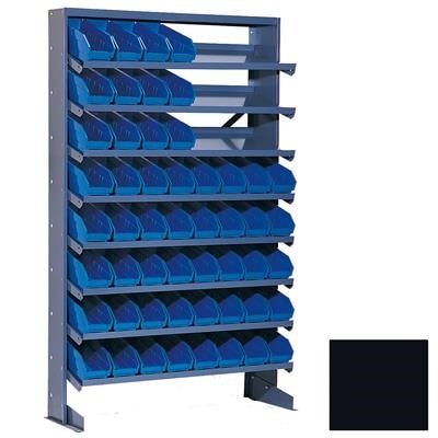 Pick Rack Sloped Shelving System – 40-Bin Single-Sided Rack