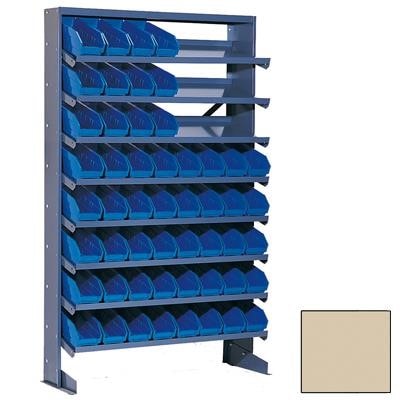Pick Rack Sloped Shelving System – 40-Bin Single-Sided Rack