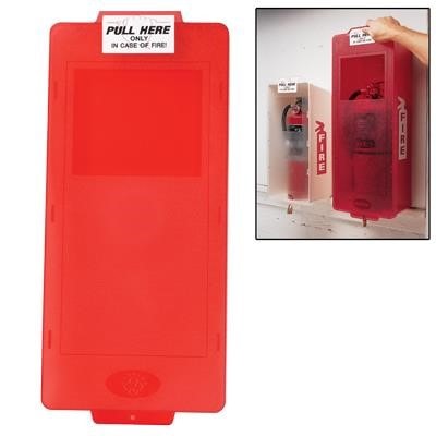 Red Replacement Cover for Small Fire Extinguisher Cabinet