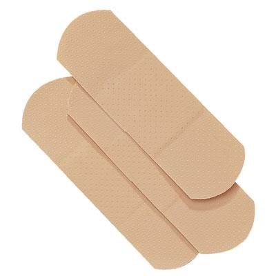 Bulk Pack 1" x 3" Sheer Adhesive First Aid Bandages, 1500/Case