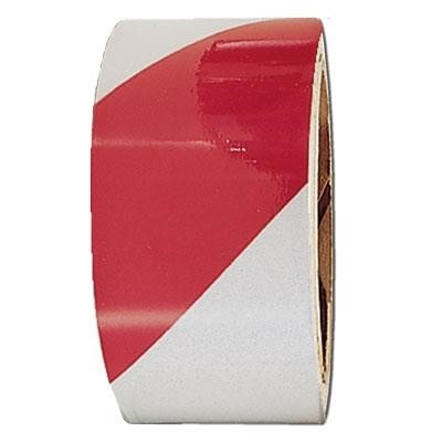 Reflective Safety Tape with Warning Stripes
