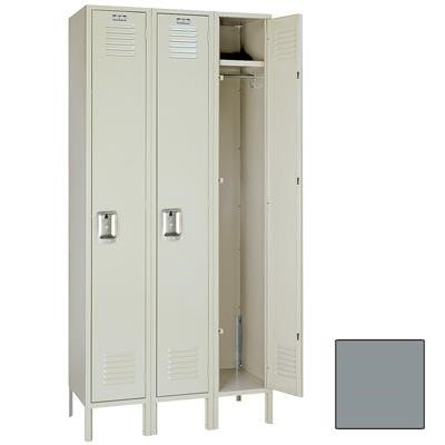 18"W x 18"D x 72"H Single Tier Steel Locker – 3 Unit