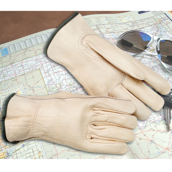 Keystone Thumb Grain Leather Driver's Gloves