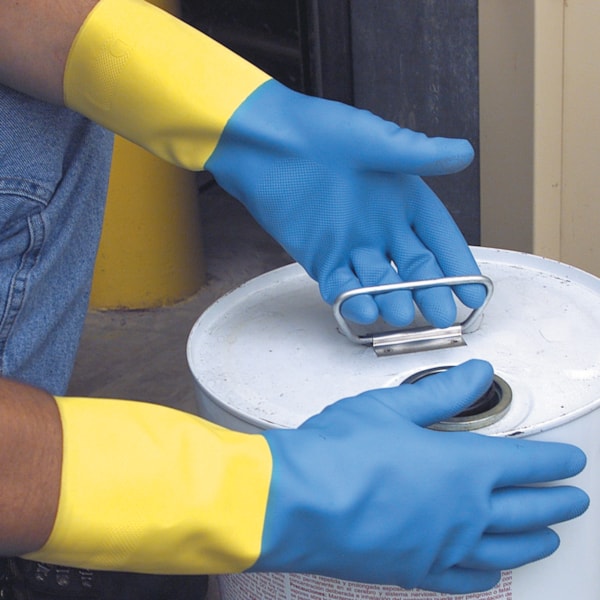 28 mil 13" Neoprene Over Natural Latex Chemical Resistant Gloves