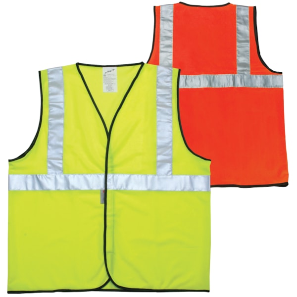 Class 2 Economy Reflective Hi-Vis Traffic Safety Vest