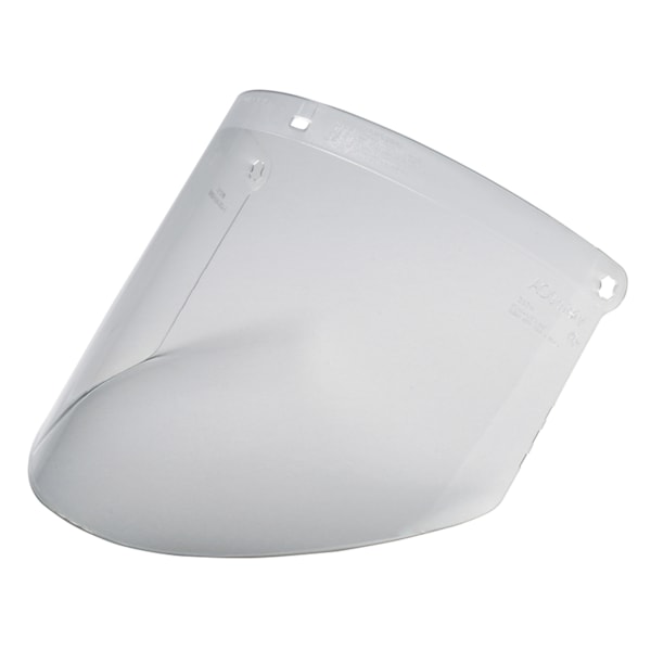 Clear Polycarbonate 9" x 14.5" x 0.080 Safety Face Shield Visor