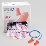 MAXIMUM® Pre-Shaped Corded NRR 33 Disposable Ear Plugs, 100 Pair thumbnail 1