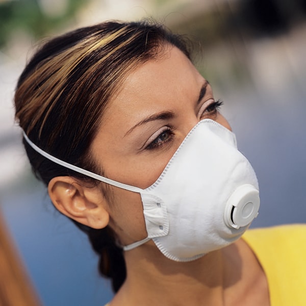 9300 N95 Exhalation Valve Disposable Respirator Masks, 10/Box