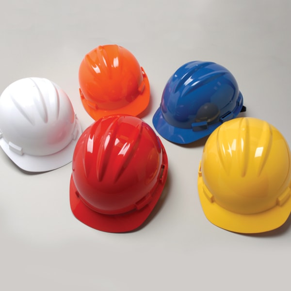 Standard Series 4-Point Ratchet Suspension Cap Hard Hat