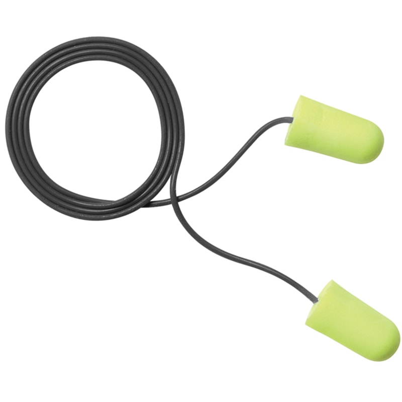 E-A-Rsoft™ Yellow Neons™ Corded NRR 33 Metal Detectable Ear Plugs, 200 Pair