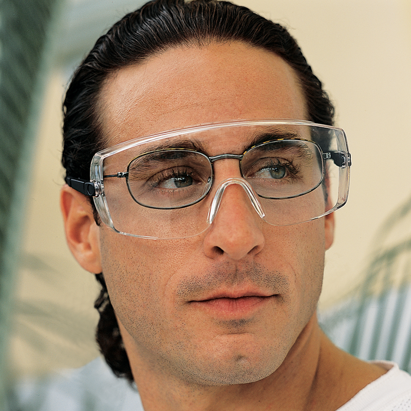NSI N-Specs® Tri-Star® OTG Clear Lens Over-the-Glass Safety