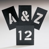 2" Plastic Interlocking Stencil Set thumbnail 2