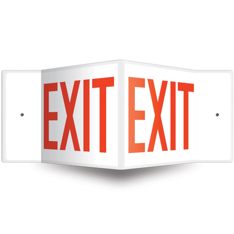 Exit Projection™ Sign