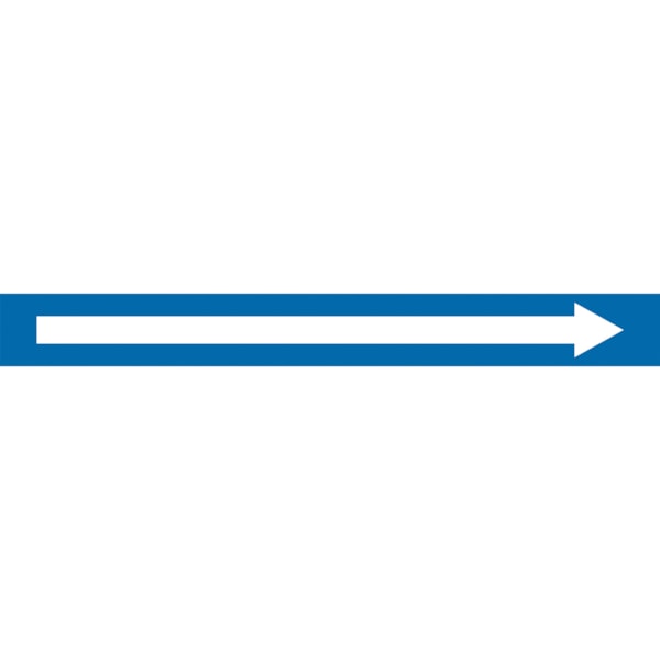 Directional Arrow Label Pipe Marker, 25/Pack