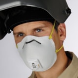 8515 N95 Exhalation Valve Disposable Welding Fume Respirator Masks, 10/Box thumbnail 2