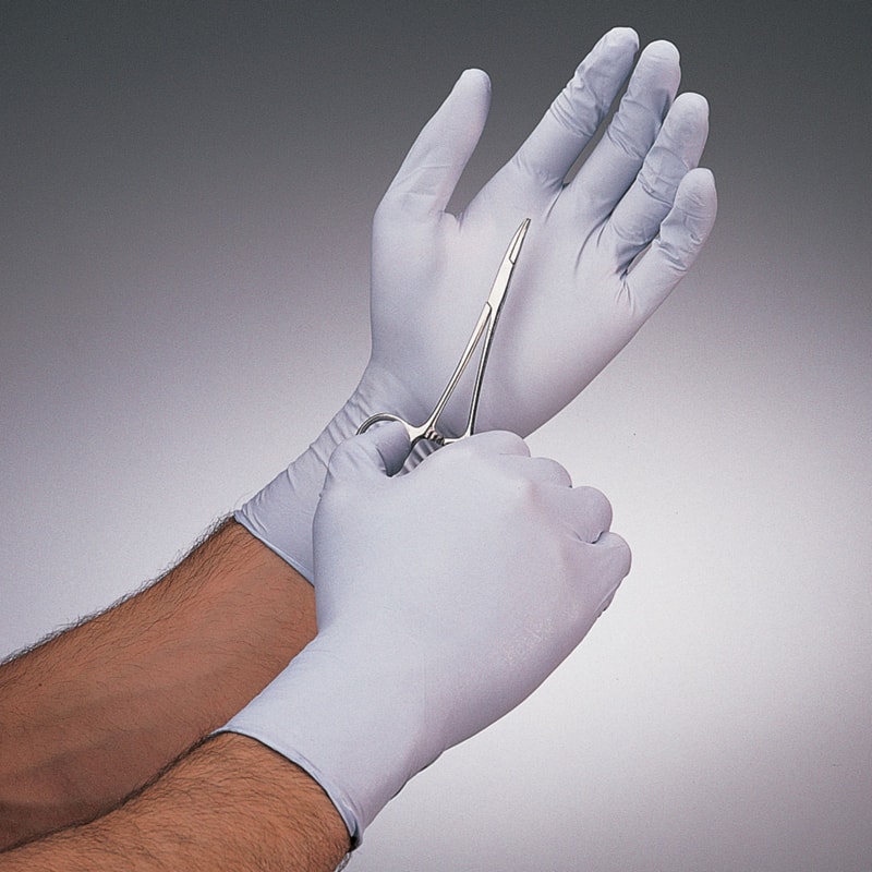 CleaN-DEX® 5 mil Powder-Free 12" Nitrile Cleanroom Gloves, 100/Bag