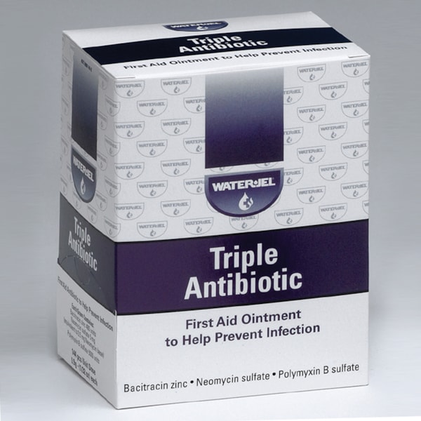 0.9g Triple Antibiotic First Aid Ointment Packets, 144/Box
