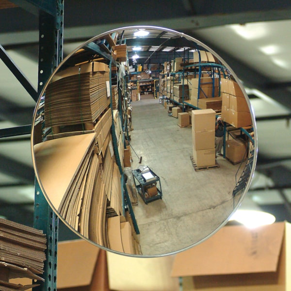 48" Indoor Convex Acrylic Security Mirror