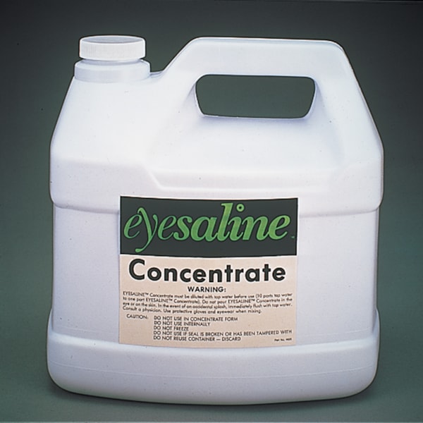 Eyesaline® 180 oz. Emergency Eye Wash Station Solution Concentrate