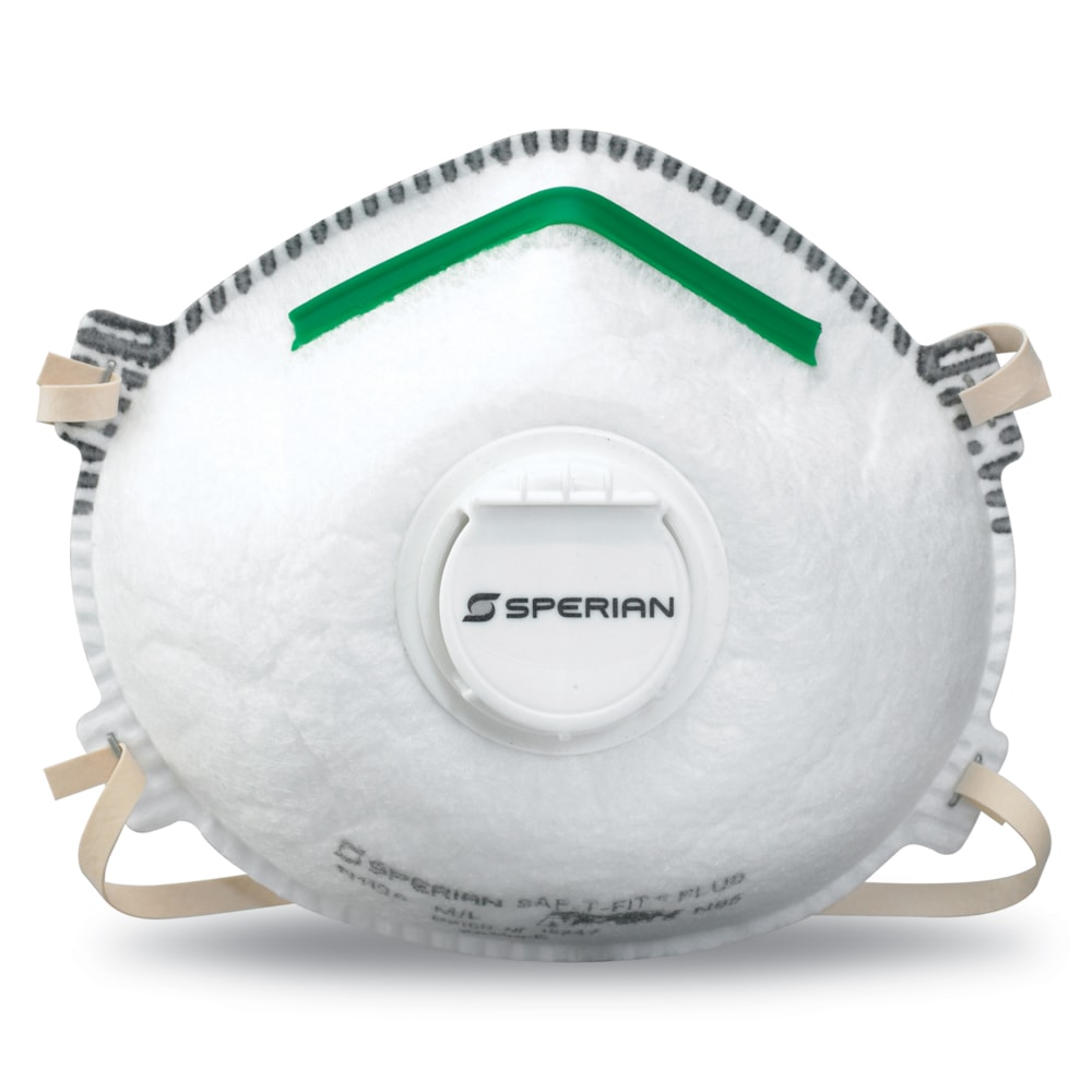 Saf-T-Fit® Plus N95 Exhalation Valve Disposable Respirator Masks, 20/Box