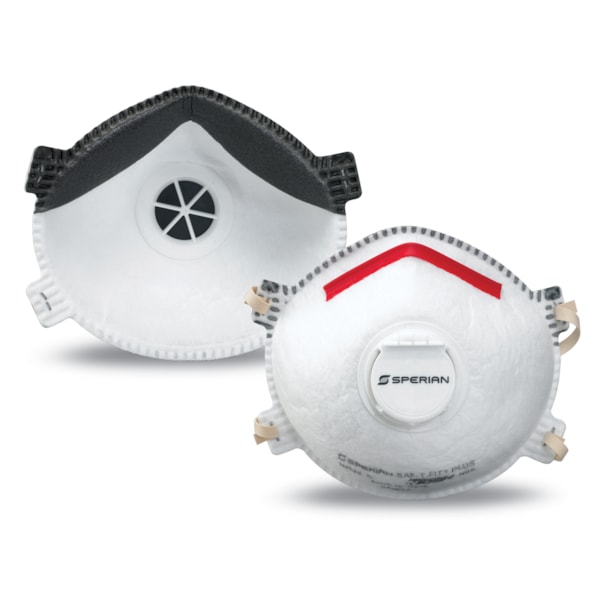 Saf-T-Fit® Plus N95 Exhalation Valve Disposable Respirator Masks, 20/Box