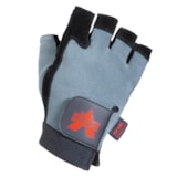 Half-Finger Sueded Leather Anti-Vibration Gloves thumbnail 2