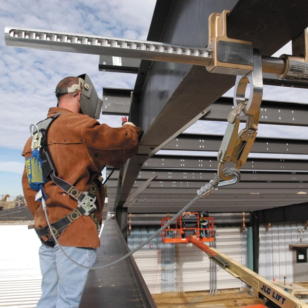 ShadowLite™ 3" - 14" Adjustable Sliding Fall Protection Beam Anchor