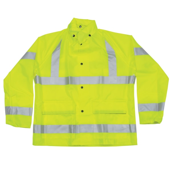 TelCom 7000 Class 3 Dielectric Reflective Hi-Vis Rain Jacket