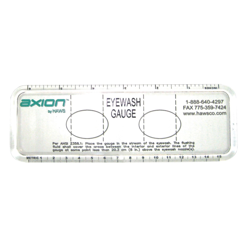Eye Wash Flow Rate Test Gauge