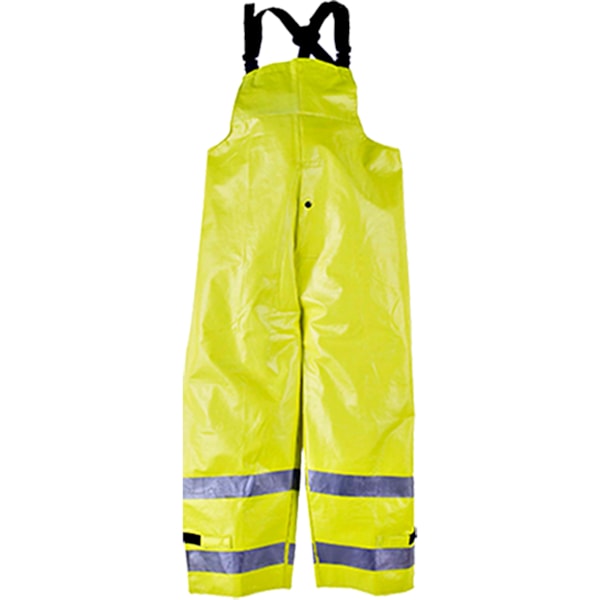 Dura Arc II 8.5 Cal Class E Hi-Vis Dielectric Arc & Flame-Resistant FR Rain Bib Overalls