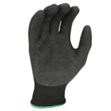 Economical Rubber Palm Coated Polyester Work Gloves, Pair thumbnail 3