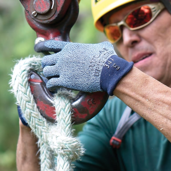 ATLAS® Opti Fit® 341 Latex Palm Coated Nylon Work Gloves