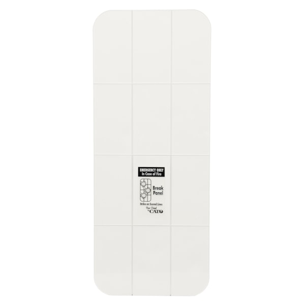 Large, Chief Fire Extinguisher Cabinet Clear Replacement Panel