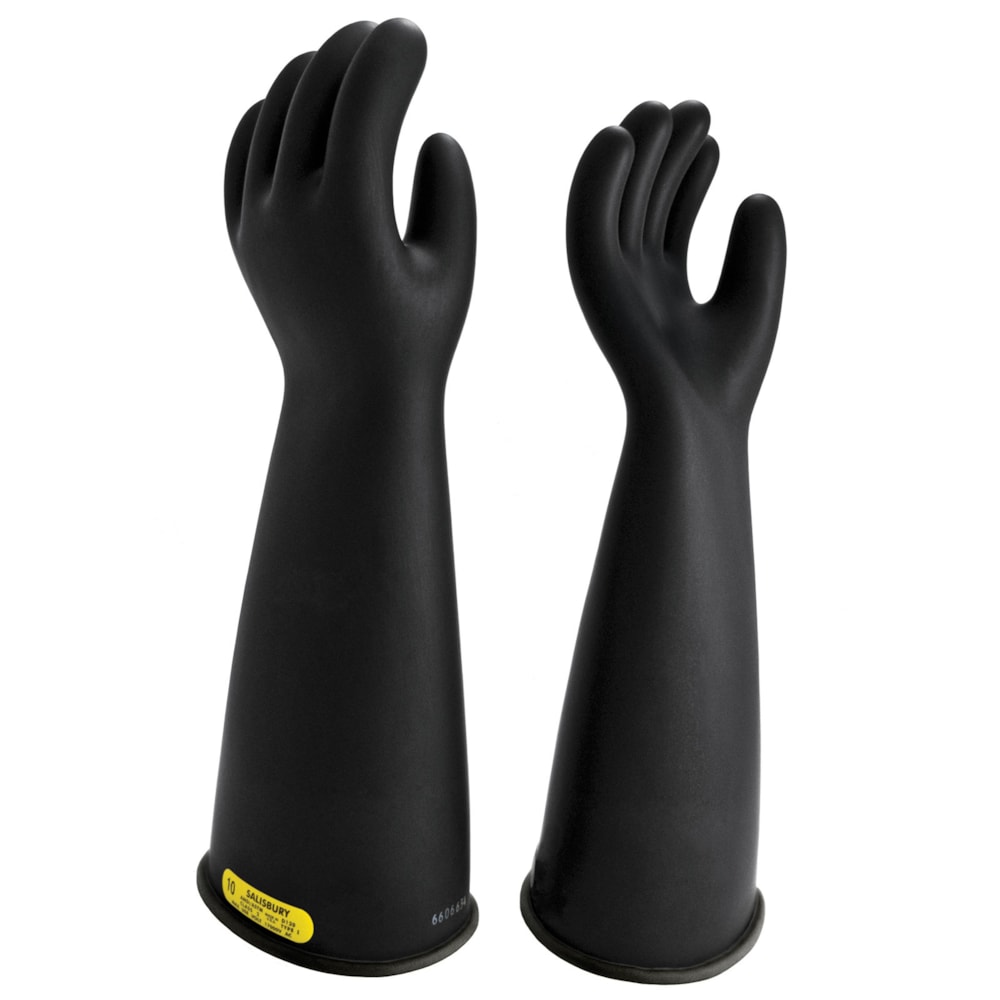 16" Class 2 Natural Rubber Linemen's Gloves